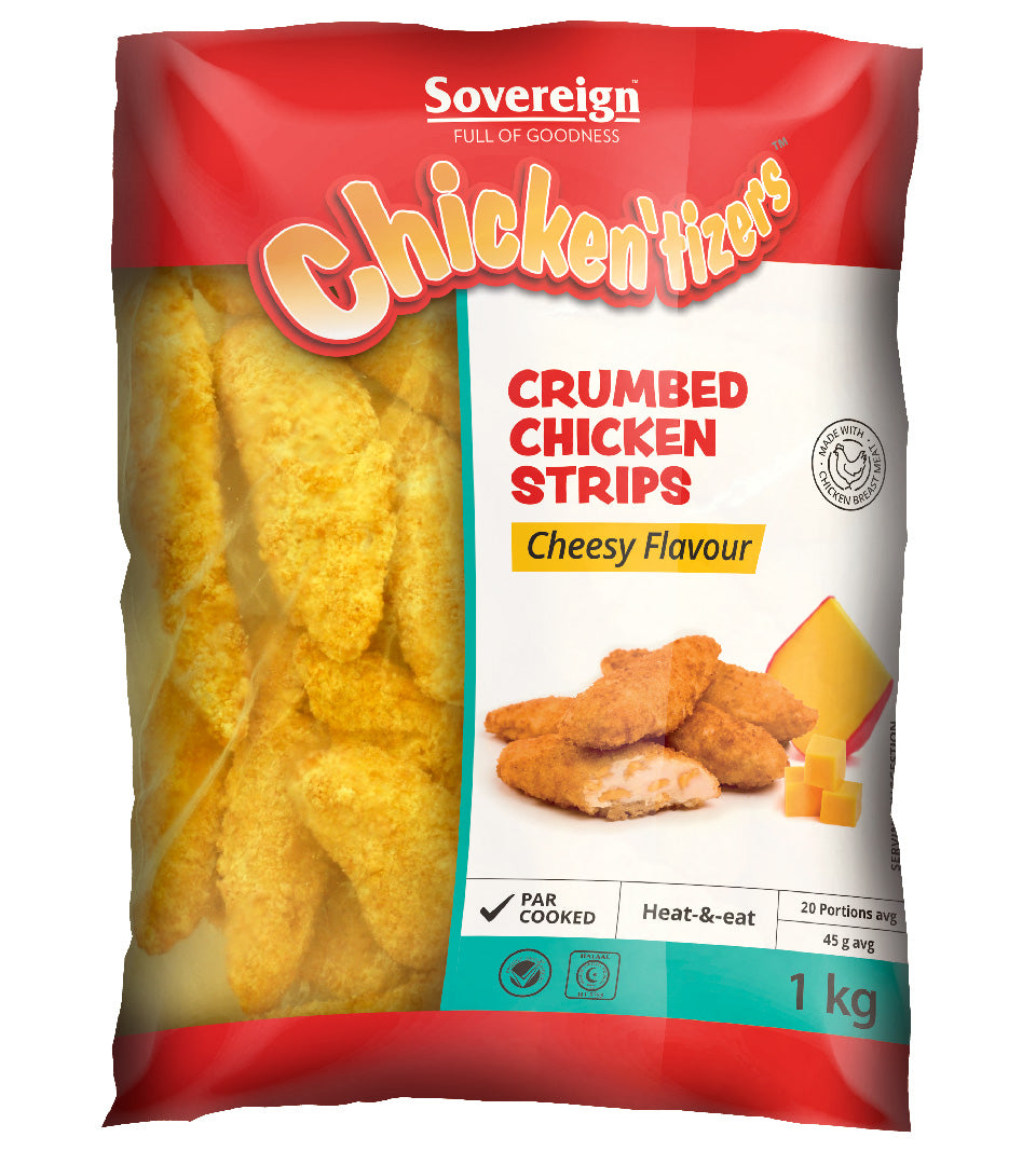 CHEESY STRIPS(CRUMBED)